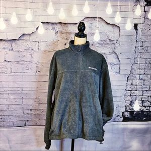 Grey Columbia Zip Up Fleece Jacket NWOT